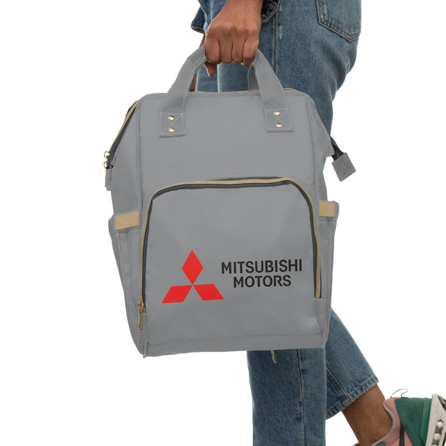 Grey Mitsubishi Multifunctional Diaper Backpack™