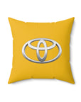 Yellow Toyota Spun Polyester Square Pillow™