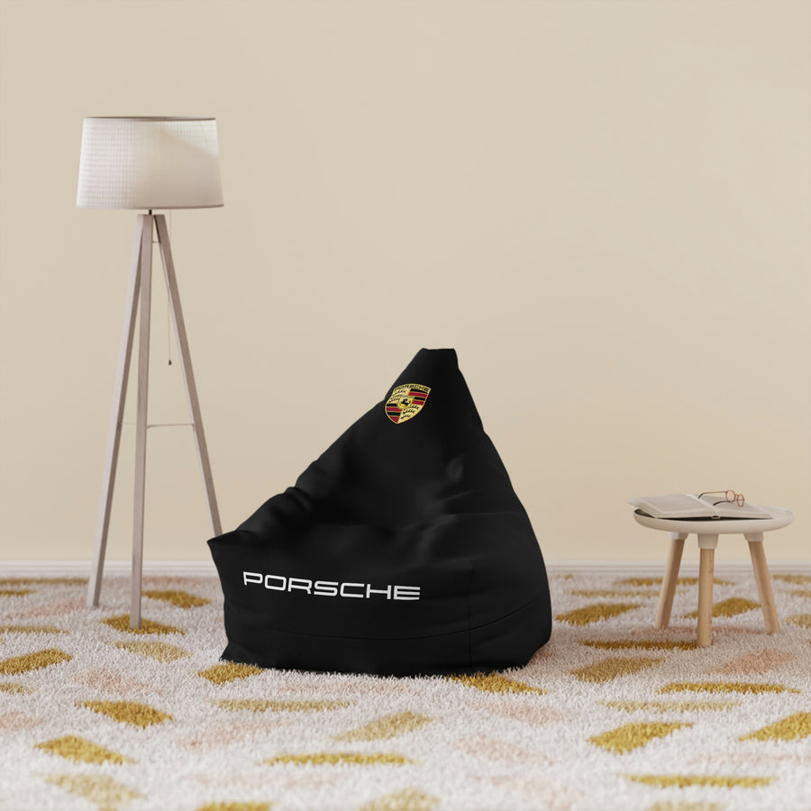 Black Porsche Bean Bag Chair Cover™