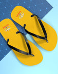 Unisex Yellow Toyota Flip Flops™