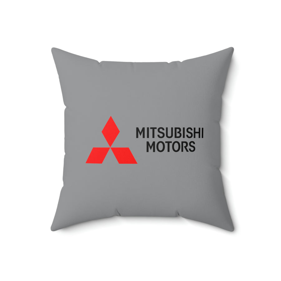 Grey Mitsubishi Spun Polyester Square Pillow™