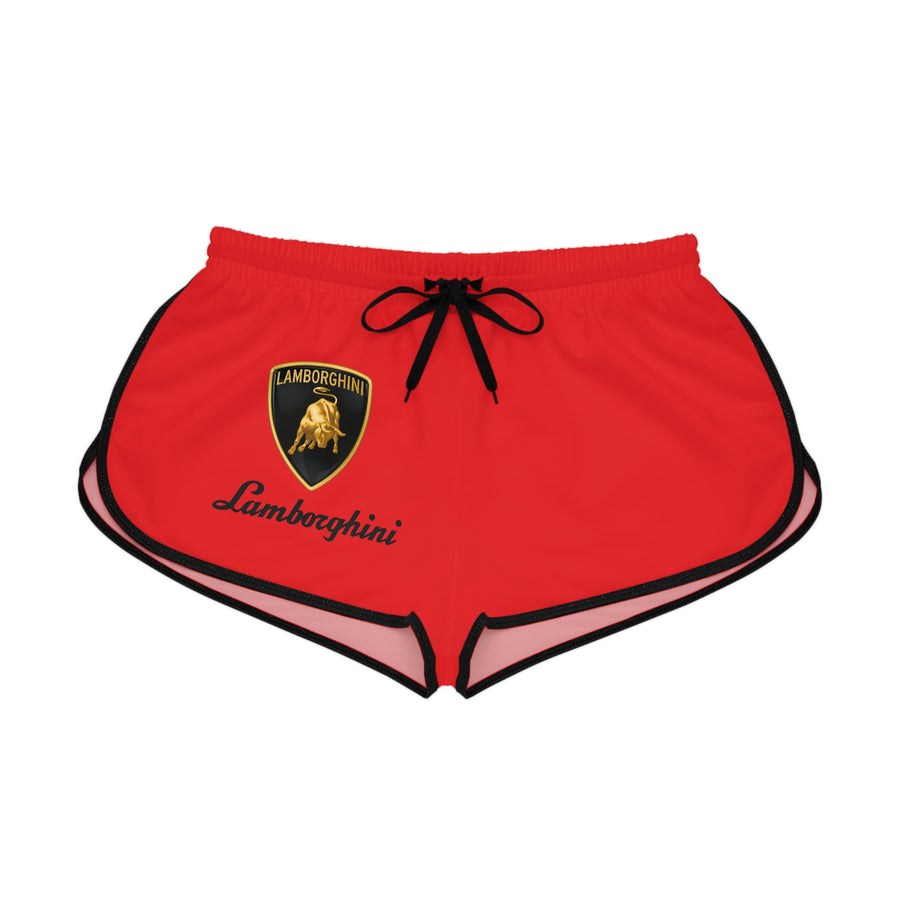 Women's Red Lamborghini Relaxed Shorts™