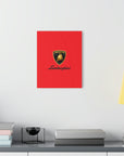 Red Lamborghini Acrylic Prints (French Cleat Hanging)™