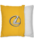 Yellow Lexus Spun Polyester pillowcase™