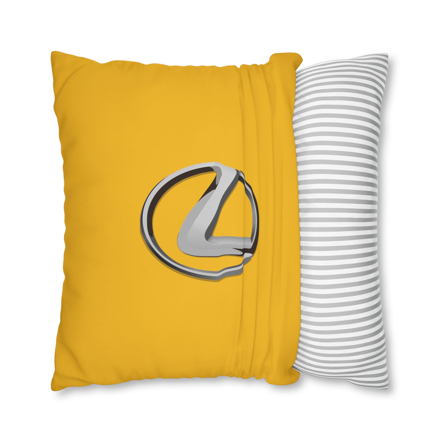 Yellow Lexus Spun Polyester pillowcase™