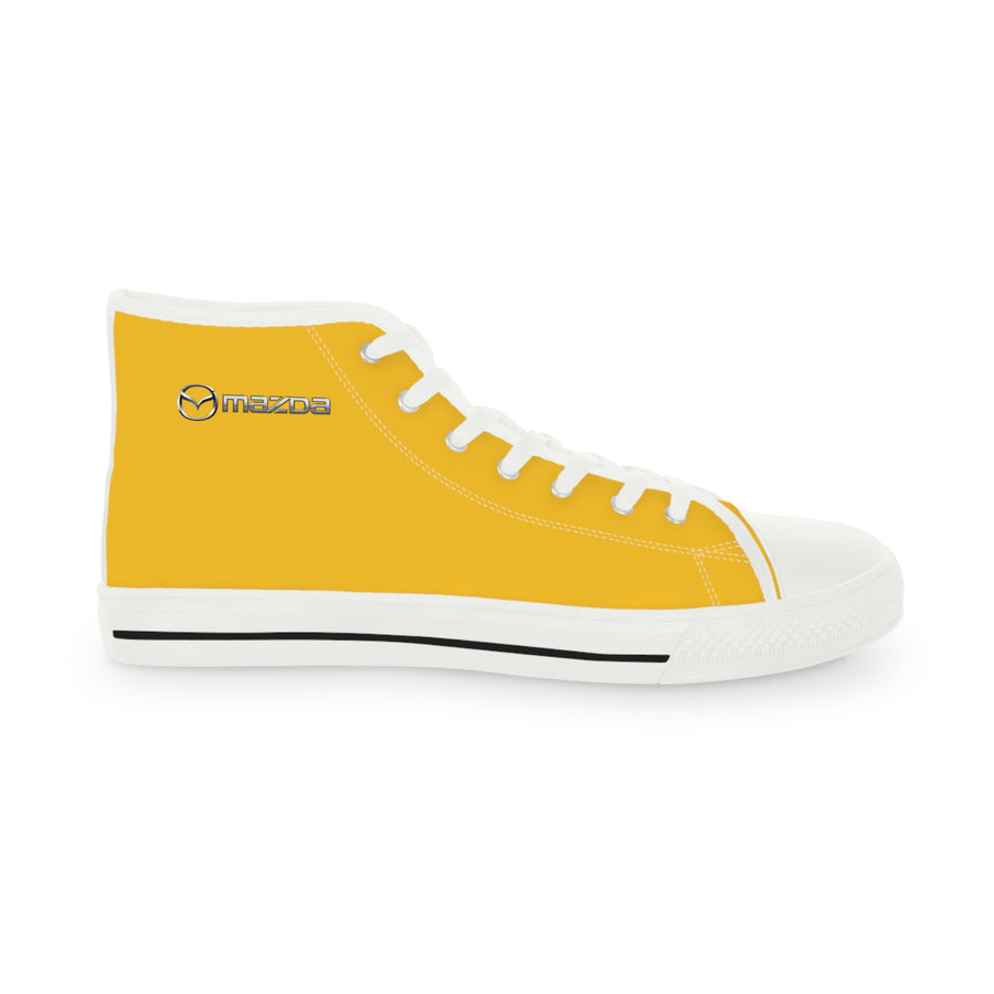 Men's Yellow Mazda High Top Sneakers™