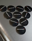 Black McLaren Button Magnet, Round (10 pcs)™