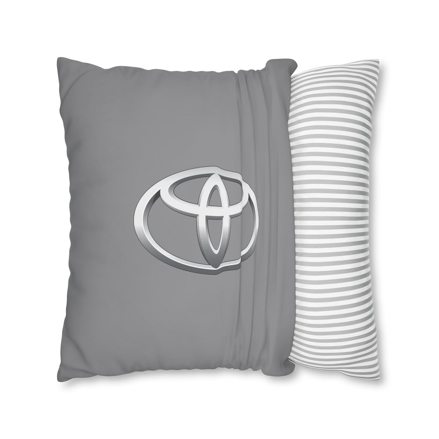 Grey Toyota Spun Polyester pillowcase™