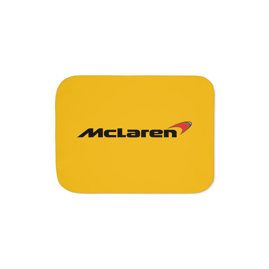 Yellow McLaren Sherpa Blanket™