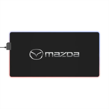 Black Mazda LED Gaming Mouse Pad™