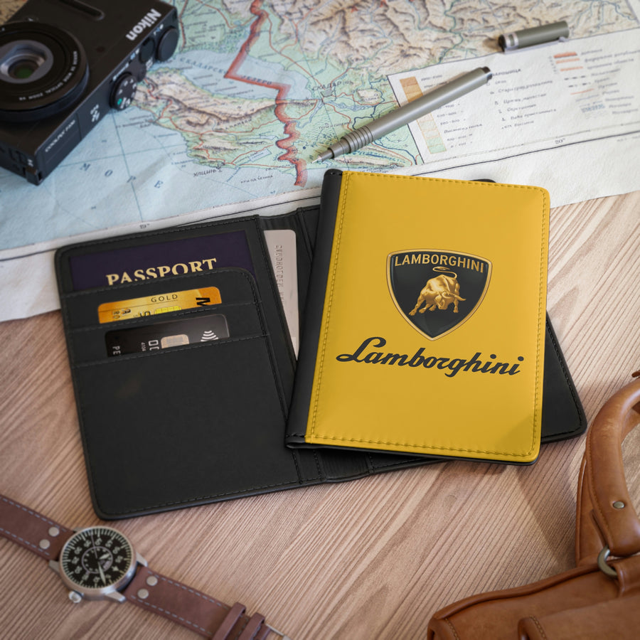 Yellow Lamborghini Passport Cover™