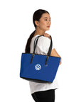 Dark Blue Volkswagen Leather Shoulder Bag™