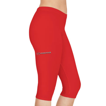 Women's Red Mazda Capri Leggings™