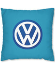 Turquoise Volkswagen Spun Polyester pillowcase™