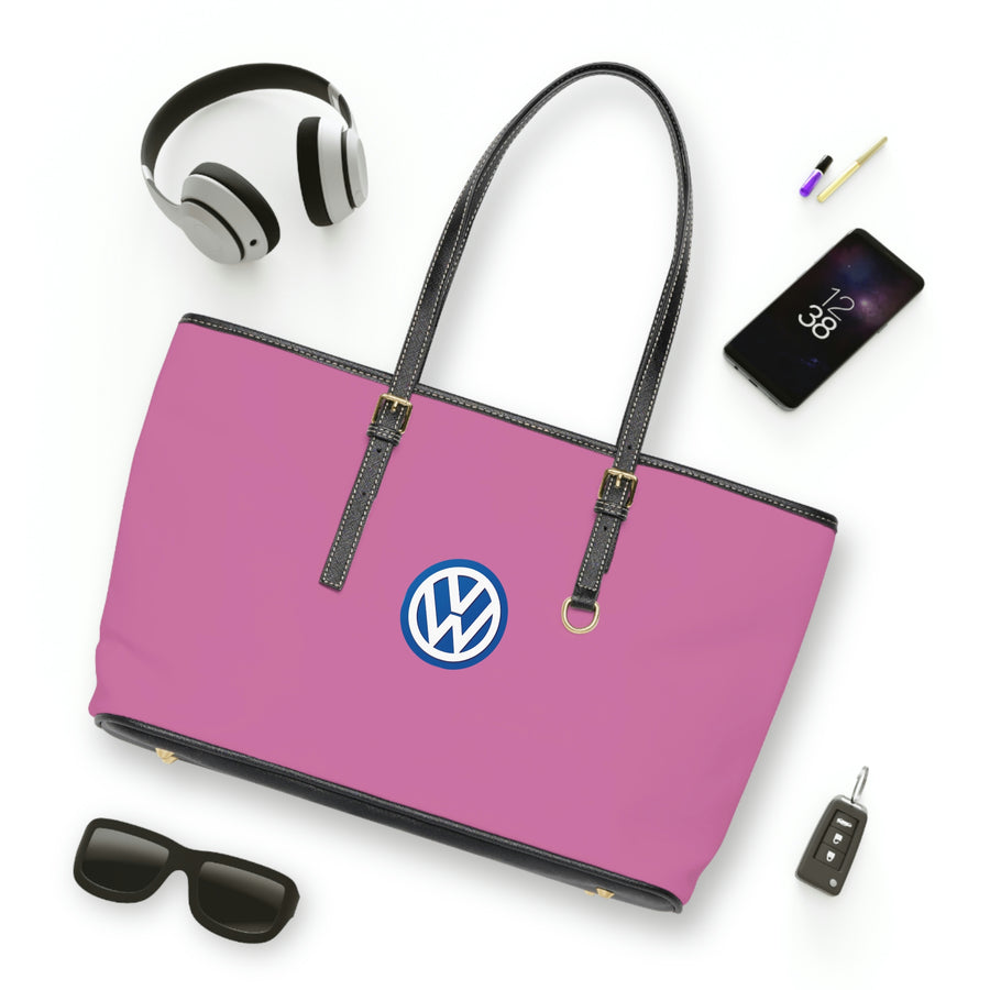 Pink Volkswagen Leather Shoulder Bag™