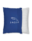 Dark Blue Jaguar Spun Polyester pillowcase™