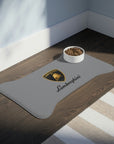 Grey Lamborghini Pet Feeding Mats™