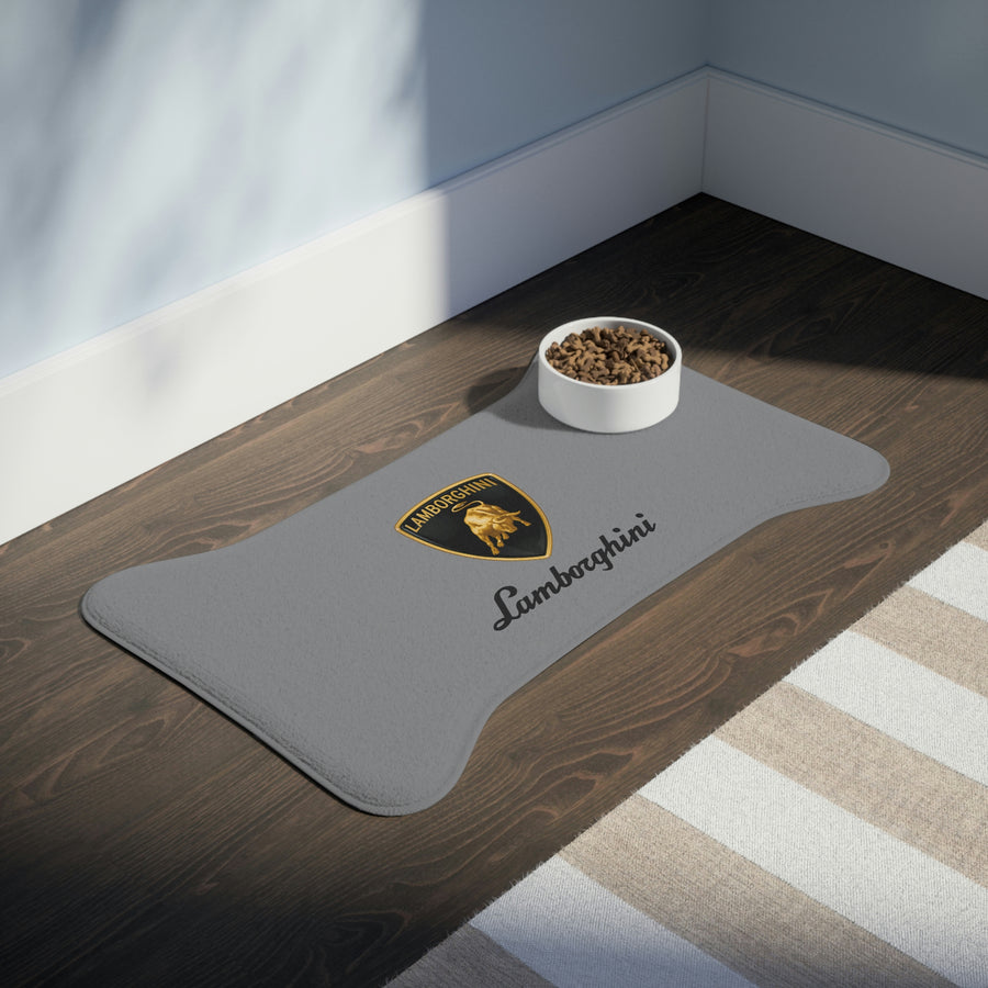 Grey Lamborghini Pet Feeding Mats™