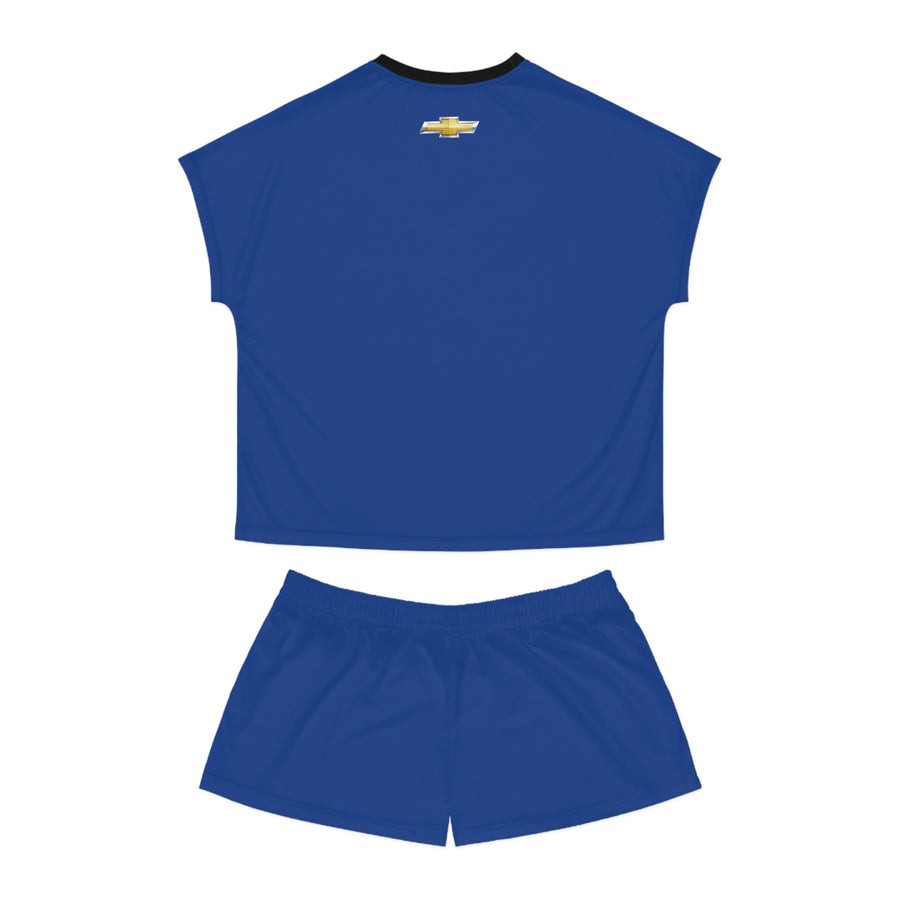 Women's Dark Blue Chevrolet Short Pajama Set™