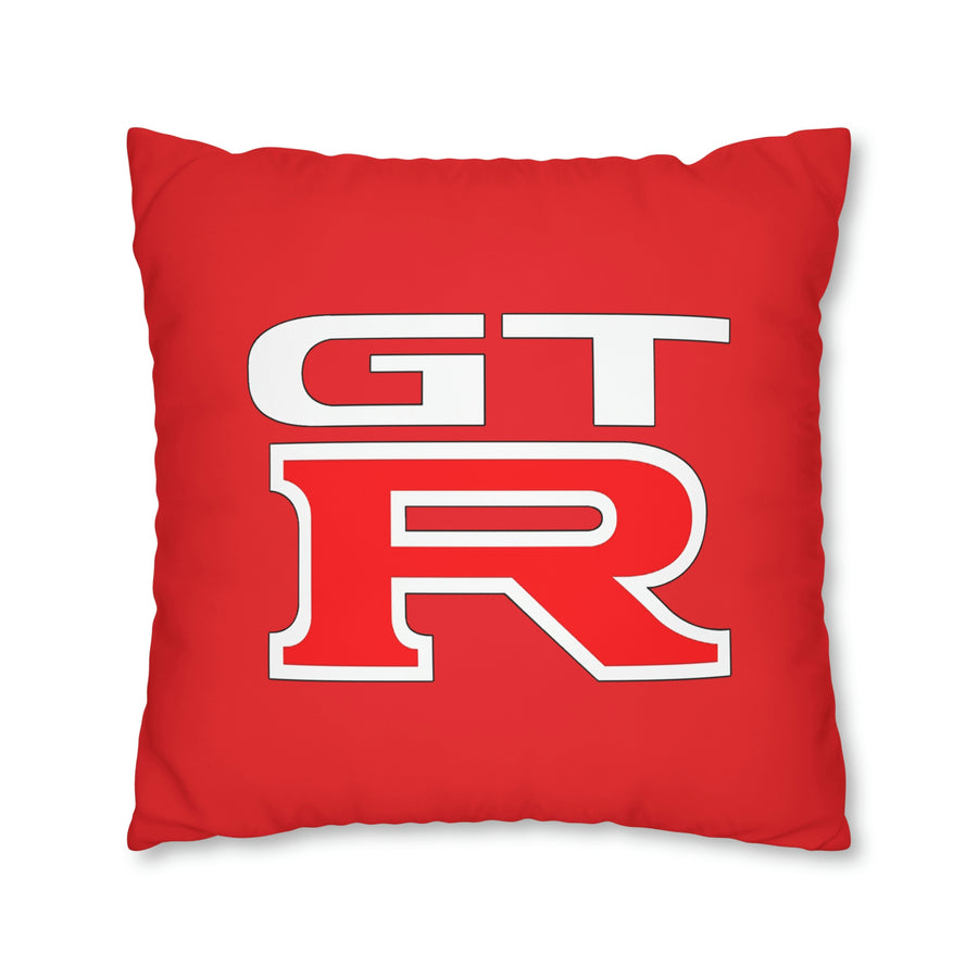 Red Spun Polyester Nissan GTR pillowcase™