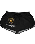 Women's Black Lamborghini Relaxed Shorts™